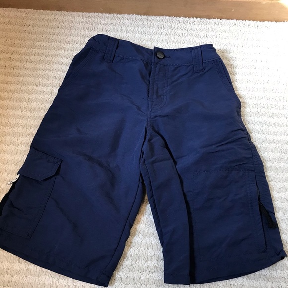 Boys navy shorts, athletic material I5 - Picture 1 of 3